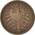 Monnaie, GERMANY - EMPIRE, Wilhelm I, 2 Pfennig, 1874, Frankfurt, TTB, Cuivre