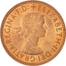 Coin, Great Britain, Elizabeth II, 1/2 Penny, 1967, MS(63), Bronze, KM:896