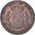 Coin, Spain, Alfonso XII, 10 Centimos, 1879, F(12-15), Bronze, KM:675