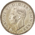 Coin, Great Britain, George VI, 6 Pence, 1944, AU(55-58), Silver, KM:852