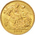 Gran Bretagna, George V, 1/2 Sovereign, 1912, SPL, Oro, KM:819