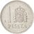 Coin, Spain, Juan Carlos I, Peseta, 1986, MS(60-62), Aluminum, KM:821