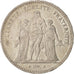 Coin, France, Hercule, 5 Francs, 1877, Paris, AU(50-53), Silver, KM:820.1