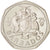 Moneta, Barbados, Dollar, 1975, Franklin Mint, MS(65-70), Miedź-Nikiel, KM:14.1