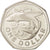 Moneda, Barbados, Dollar, 1975, Franklin Mint, FDC, Cobre - níquel, KM:14.1