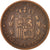 Monnaie, Espagne, Alfonso XII, 5 Centimos, 1877, Madrid, TTB, Bronze, KM:674