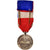 Francia, Médaille d'honneur du travail, Medal, 1977, Muy buen estado, Plata, 27