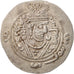 Coin, Xusros II, Hemidrachm, 630 AD, AU(50-53), Silver