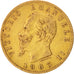 Italia, Vittorio Emanuele II, 20 Lire, 1863, Torino, BB, Oro, KM:10.1