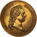 Francia, Medal, Louis XV, Monnaie de Paris, Louis XV, History, 1770, Röettiers