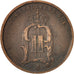 Monnaie, Suède, Oscar II, 2 Öre, 1875, TTB, Bronze, KM:735