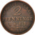 Monnaie, Etats allemands, PRUSSIA, Wilhelm I, 2 Pfennig, 1865, Berlin, TTB