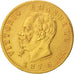 Italia, Vittorio Emanuele II, 20 Lire, 1876, Rome, SPL-, Oro, KM:10.2