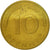 Münze, Bundesrepublik Deutschland, 10 Pfennig, 1990, Berlin, VZ, Brass Clad