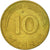 Münze, Bundesrepublik Deutschland, 10 Pfennig, 1981, Hambourg, VZ, Brass Clad