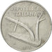 Coin, Italy, 10 Lire, 1976, Rome, AU(55-58), Aluminum, KM:93