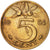 Coin, Netherlands, Juliana, 5 Cents, 1954, AU(50-53), Bronze, KM:181