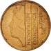 Moneta, Holandia, Beatrix, 5 Cents, 1985, AU(50-53), Bronze, KM:202