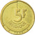 Monnaie, Belgique, 5 Francs, 5 Frank, 1986, TTB+, Brass Or Aluminum-Bronze