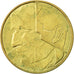 Coin, Belgium, 5 Francs, 5 Frank, 1987, AU(50-53), Brass Or Aluminum-Bronze