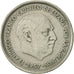 Munten, Spanje, Caudillo and regent, 25 Pesetas, 1958, ZF, Copper-nickel, KM:787