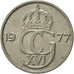 Moneta, Svezia, Carl XVI Gustaf, 50 Öre, 1977, BB+, Rame-nichel, KM:855