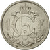 Moneta, Luksemburg, Charlotte, Franc, 1946, AU(50-53), Miedź-Nikiel, KM:46.1