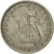 Moneta, Portugal, 5 Escudos, 1975, EF(40-45), Miedź-Nikiel, KM:591