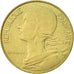 Moneta, Francia, Marianne, 20 Centimes, 2000, Paris, BB+, Alluminio-bronzo