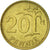 Moneda, Finlandia, 20 Pennia, 1981, EBC, Aluminio - bronce, KM:47