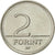 Moneta, Węgry, 2 Forint, 2002, Budapest, AU(55-58), Miedź-Nikiel, KM:693