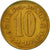 Moneta, Jugosławia, 10 Para, 1980, AU(55-58), Mosiądz, KM:44
