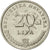 Moneta, Chorwacja, 20 Lipa, 2009, AU(55-58), Nickel platerowany stalą, KM:7