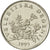Moneta, Chorwacja, 50 Lipa, 1993, AU(55-58), Nickel platerowany stalą, KM:8