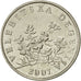 Moneta, Croazia, 50 Lipa, 2007, SPL-, Acciaio placcato nichel, KM:8