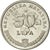 Moneta, Chorwacja, 50 Lipa, 2003, AU(55-58), Nickel platerowany stalą, KM:8