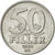 Moneta, Węgry, 50 Fillér, 1980, Budapest, AU(50-53), Aluminium, KM:574