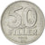Moneta, Węgry, 50 Fillér, 1975, Budapest, AU(55-58), Aluminium, KM:574
