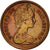 Moneta, Gran Bretagna, Elizabeth II, 1/2 New Penny, 1976, BB, Bronzo, KM:914