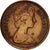 Moneta, Gran Bretagna, Elizabeth II, 1/2 New Penny, 1980, BB, Bronzo, KM:914