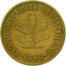 Monnaie, République fédérale allemande, 10 Pfennig, 1969, Munich, TTB, Brass