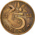 Monnaie, Pays-Bas, Juliana, 5 Cents, 1952, TTB, Bronze, KM:181