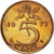 Coin, Netherlands, Juliana, 5 Cents, 1971, EF(40-45), Bronze, KM:181