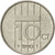 Monnaie, Pays-Bas, Beatrix, 10 Cents, 1990, SUP, Nickel, KM:203