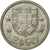 Moneta, Portugal, 2-1/2 Escudos, 1983, AU(50-53), Miedź-Nikiel, KM:590