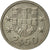 Moneta, Portugal, 2-1/2 Escudos, 1976, AU(50-53), Miedź-Nikiel, KM:590