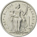 Moneta, Nowa Kaledonia, 2 Francs, 1990, Paris, AU(55-58), Aluminium, KM:14