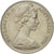 Moneda, Australia, Elizabeth II, 20 Cents, 1974, MBC+, Cobre - níquel, KM:66