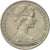Moneda, Australia, Elizabeth II, 20 Cents, 1975, MBC+, Cobre - níquel, KM:66