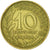 Moneda, Francia, Marianne, 10 Centimes, 1969, Paris, EBC, Aluminio - bronce